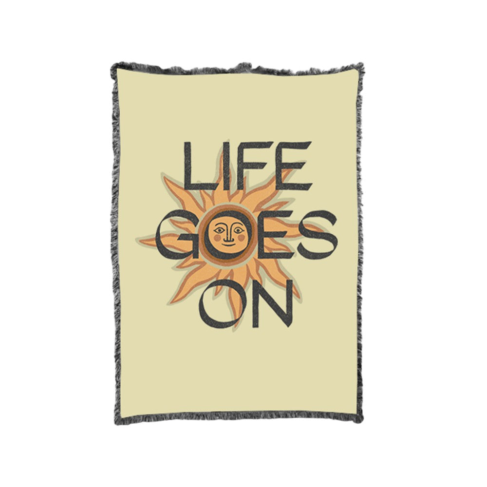 Life Goes On Picnic Blanket