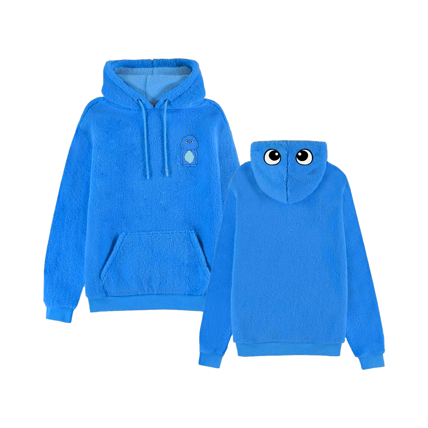 Blue Monster Hoodie