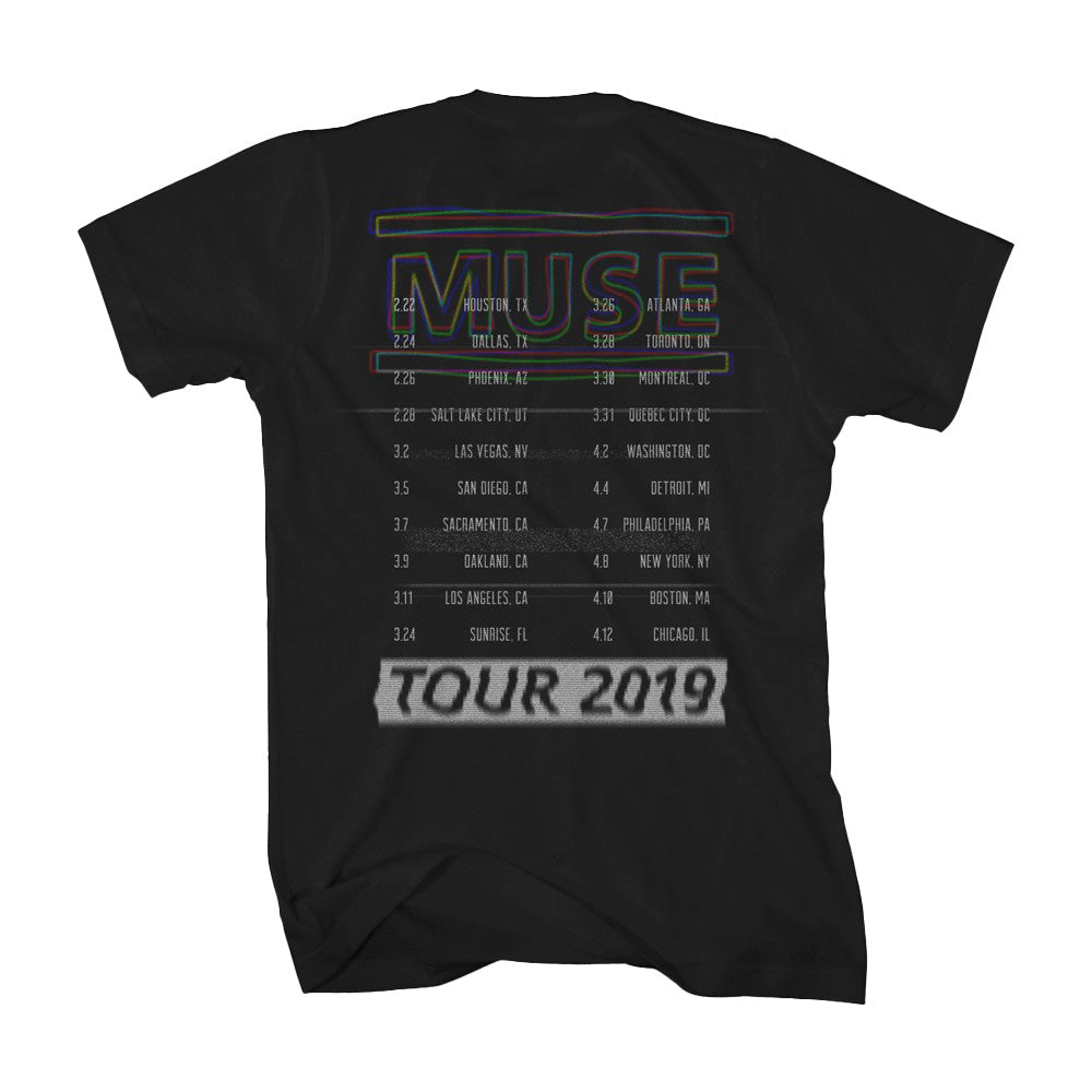 TV Static North American Tour T-shirt