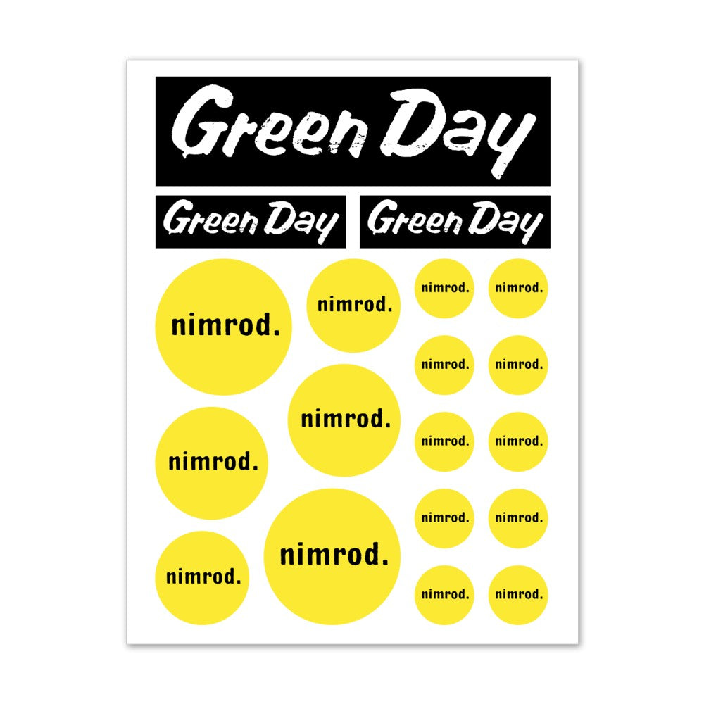 Nimrod Sticker Sheet