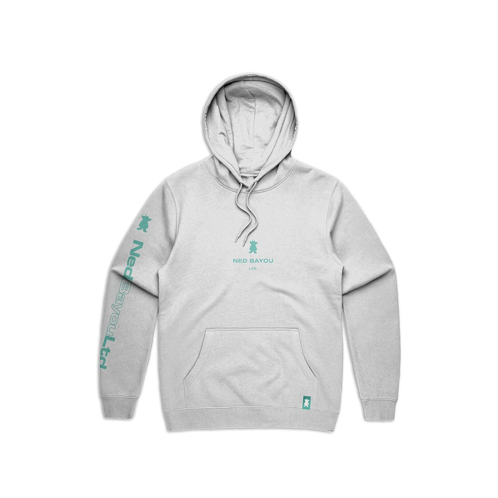 Outline Pullover Hoodie (White)