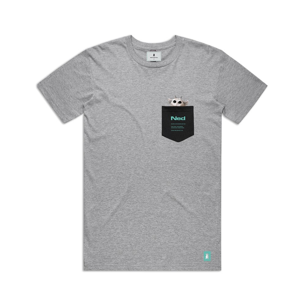 Pocket T-Shirt (Gray)
