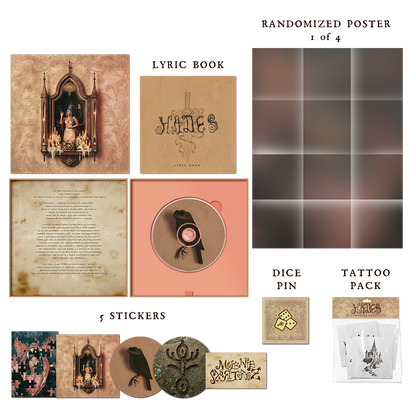 Dice Enamel Pin + CD Box Set