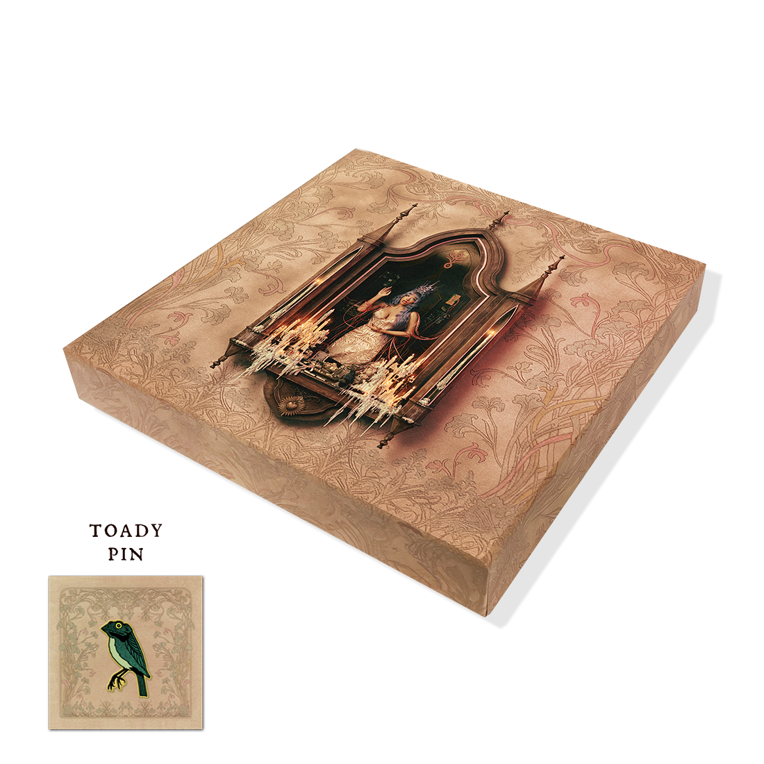 Toady Enamel Pin + CD Box Set