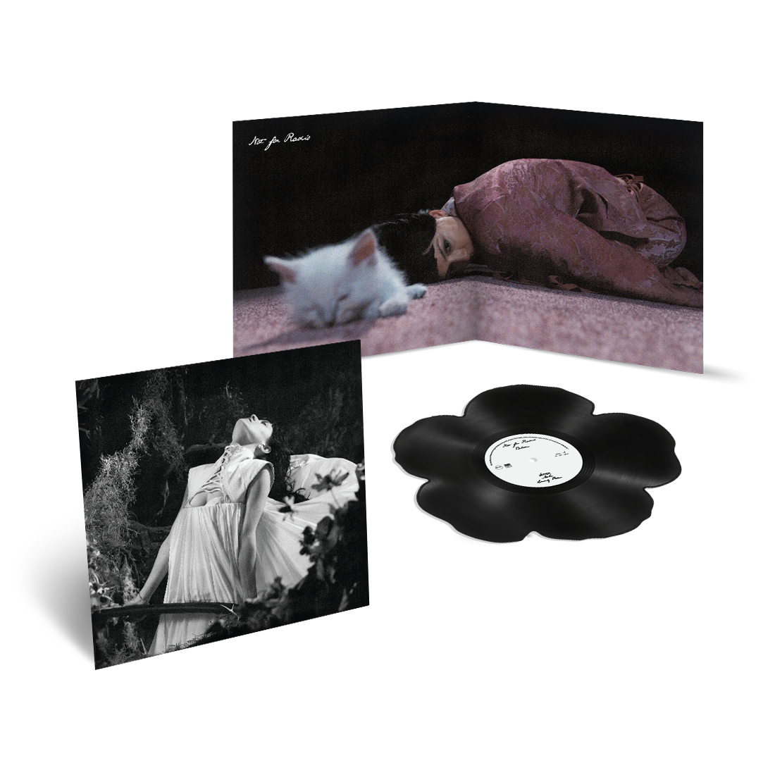 Bloom - 12” flower-shaped vinyl