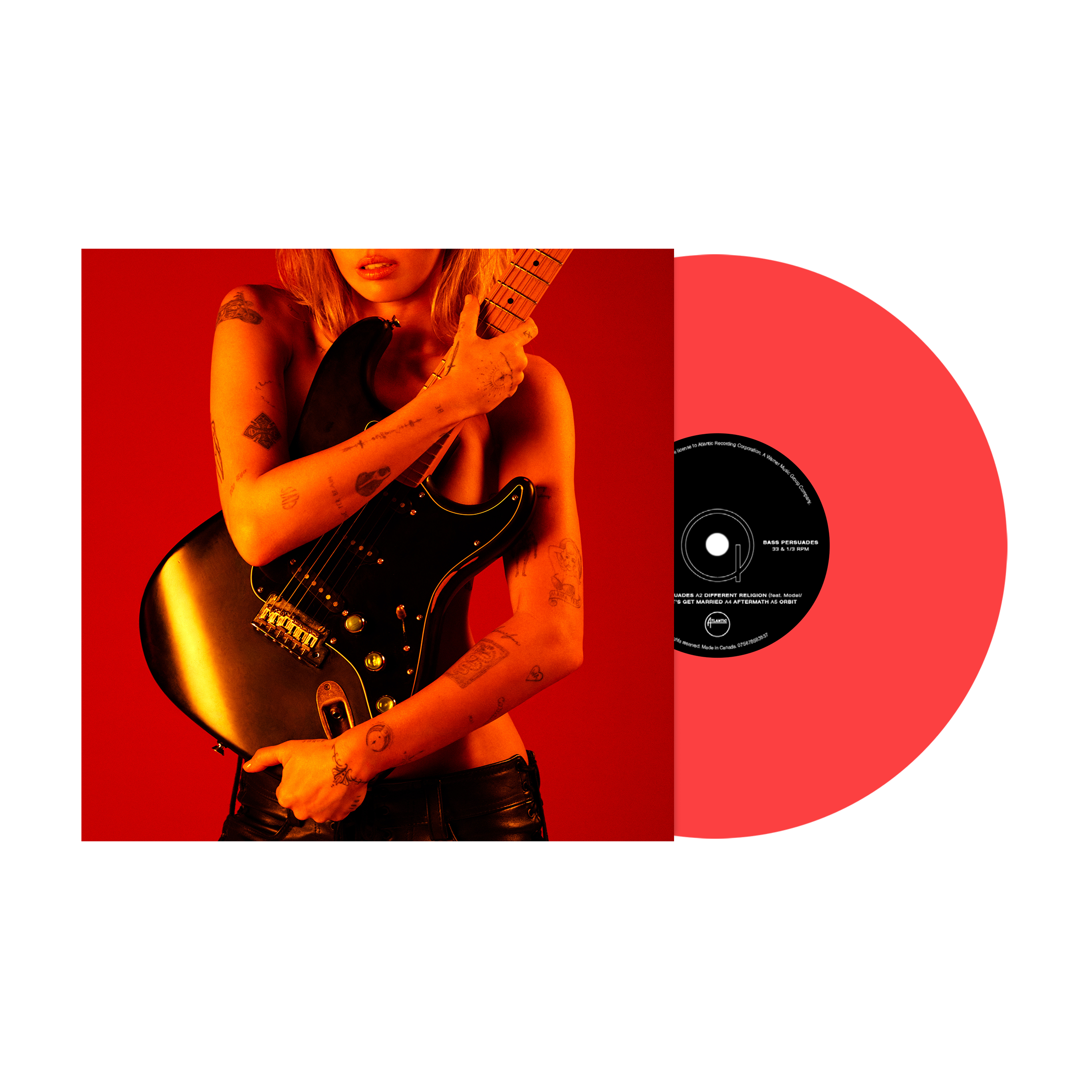 Bass Persuades - Neon Coral Vinyl (Store Exclusive)