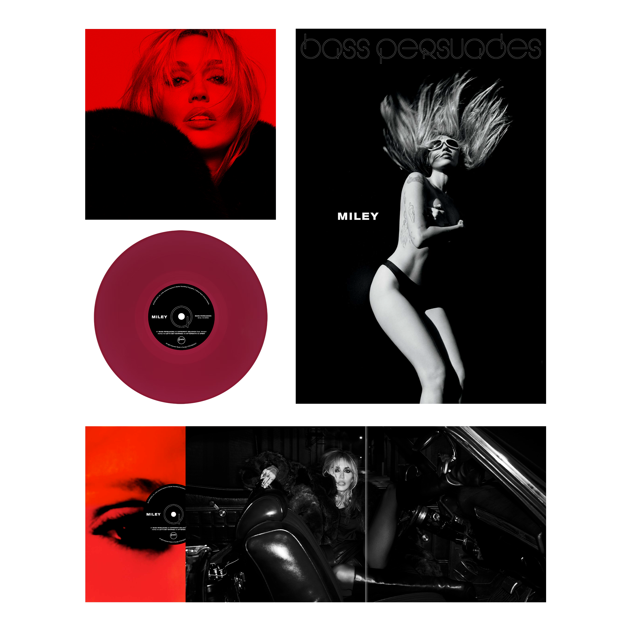 Bass Persuades - Ruby Vinyl (Store Exclusive)