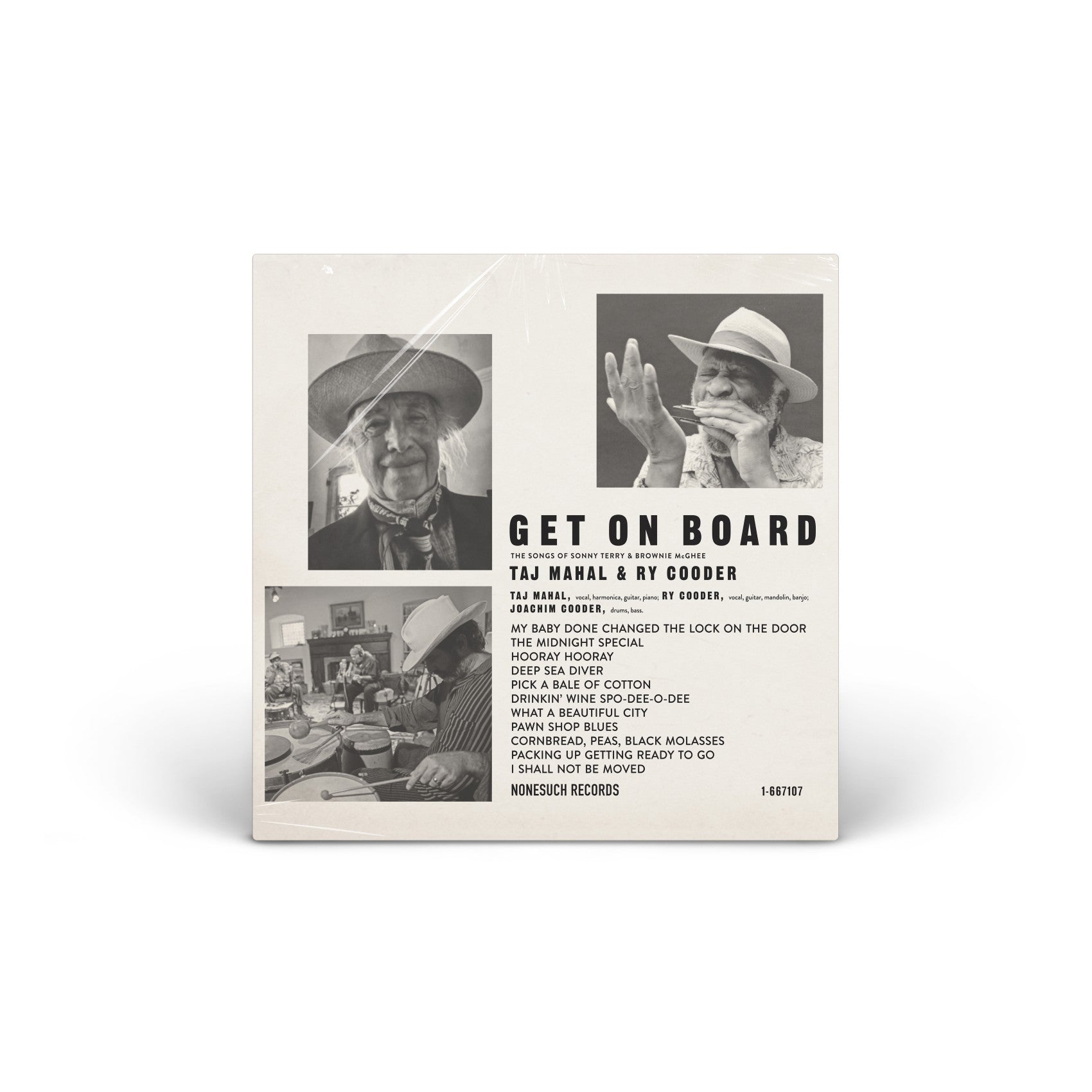 GET ON BOARD vinyl LP