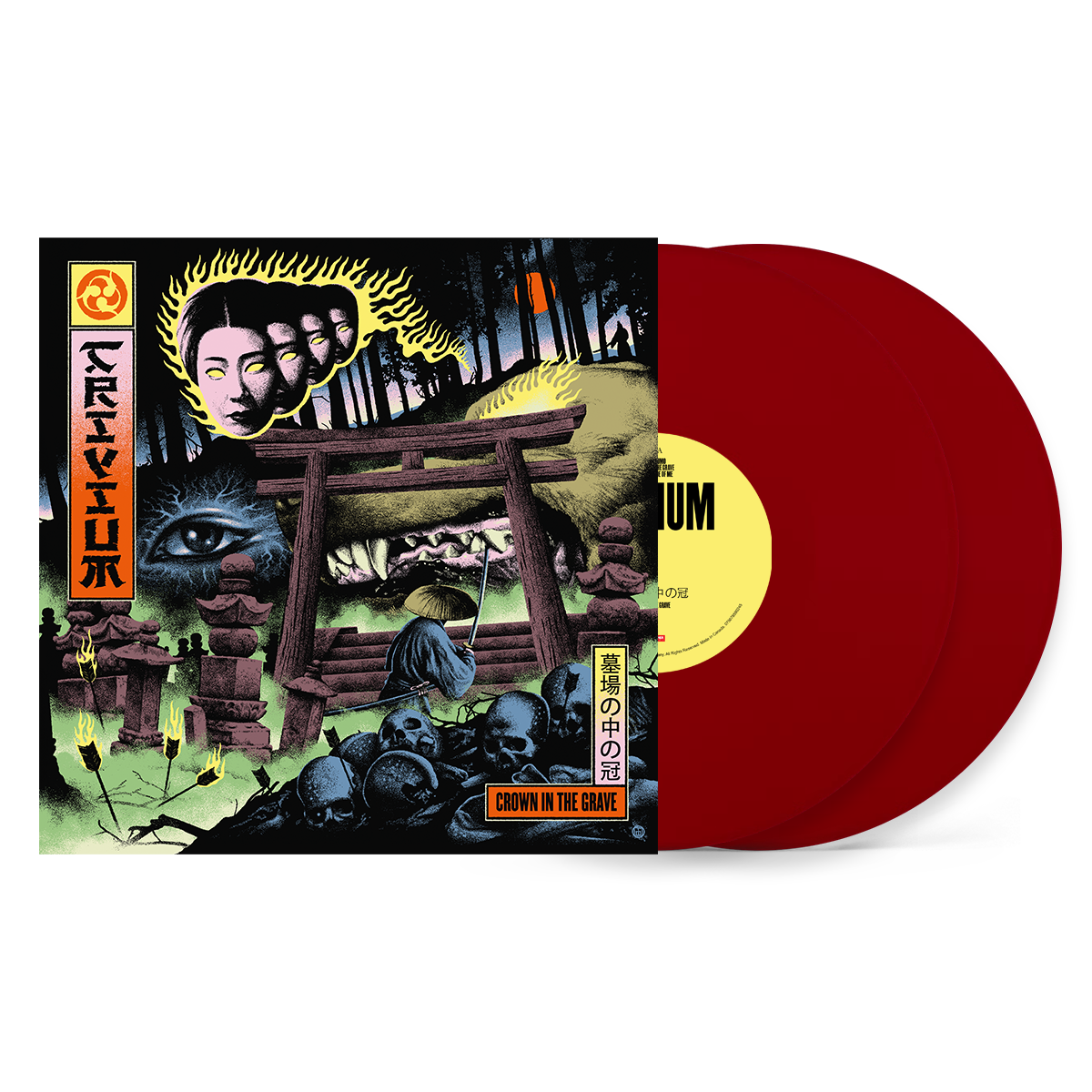 Crown In The Grave (Red Vinyl - Roadrunner Store Exclusive)