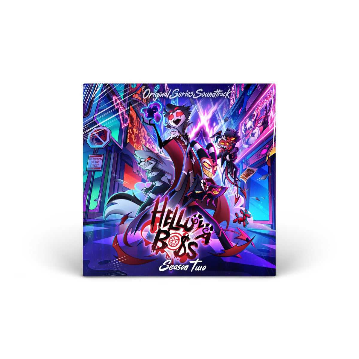 Helluva Boss Season 2 Soundtrack (pink Splatter Vinyl) Vinyl [LP]