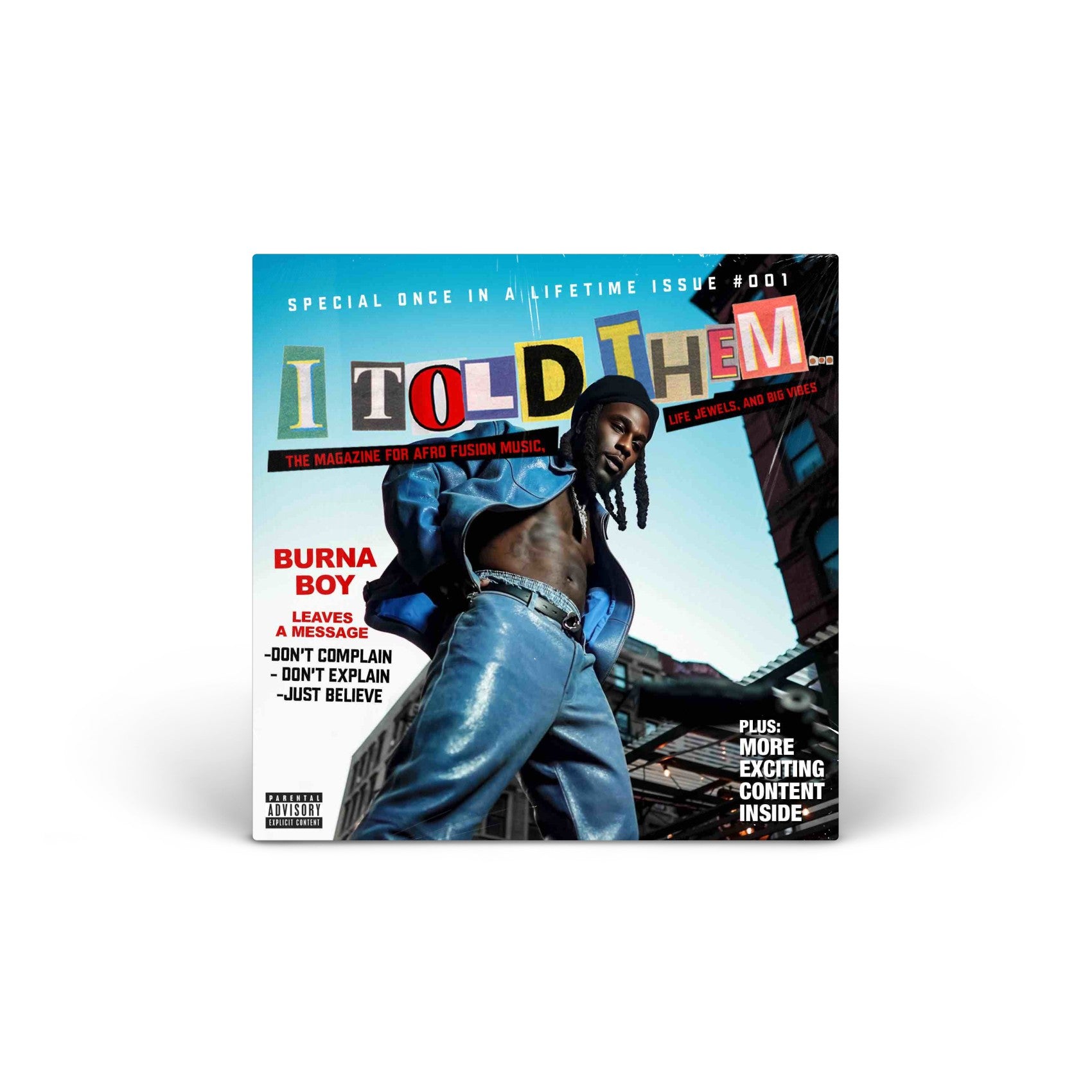 I Told Them... vinyl LP