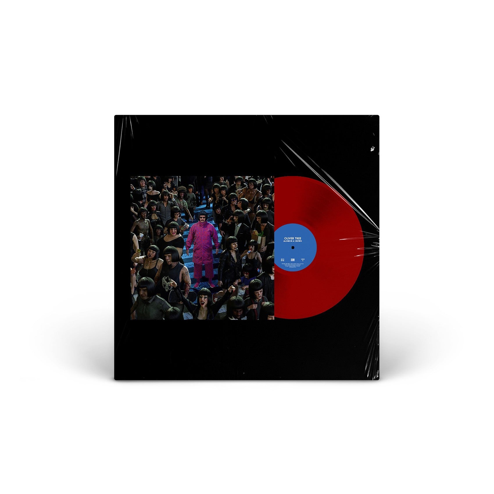 Alone In a Crowd (red) vinyl LP