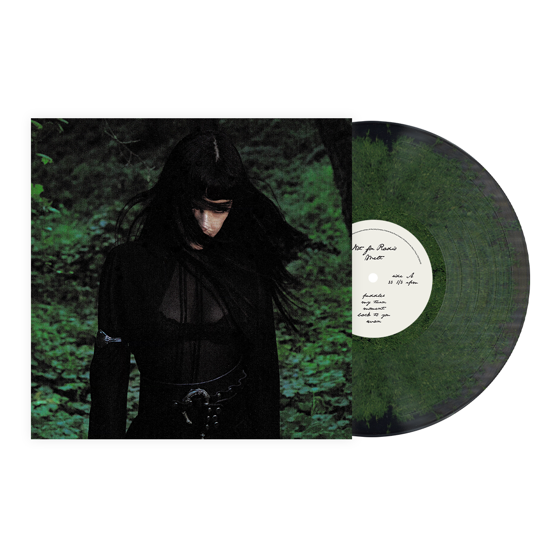 Melt - pressed moss vinyl (limited edition)
