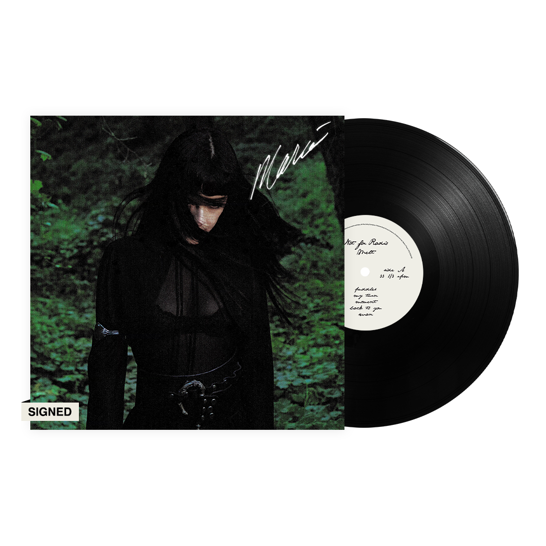 Melt - midnight black signed vinyl
