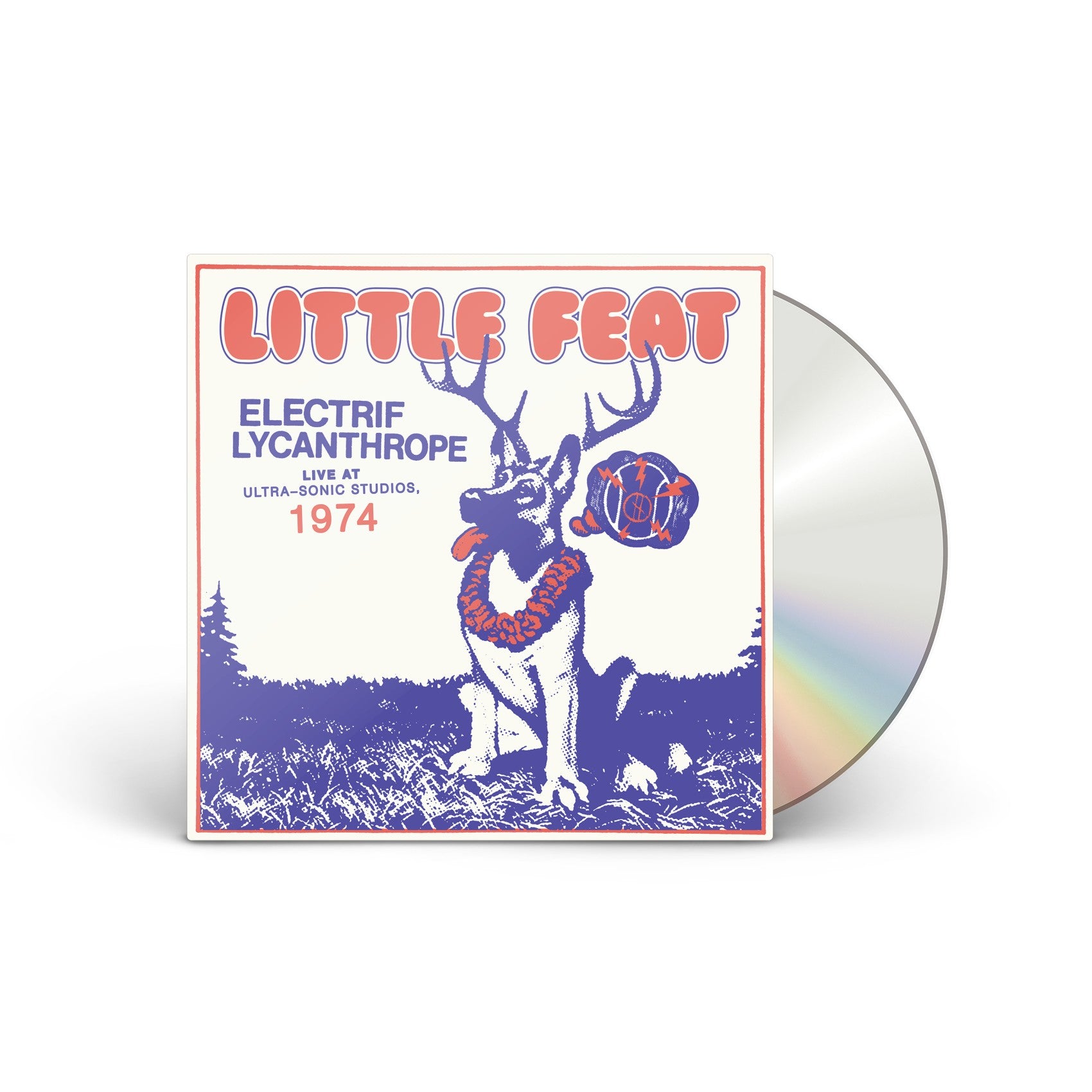 Electrif Lycanthrope: Live at Ultra-Sonic Studios, 1974 CD