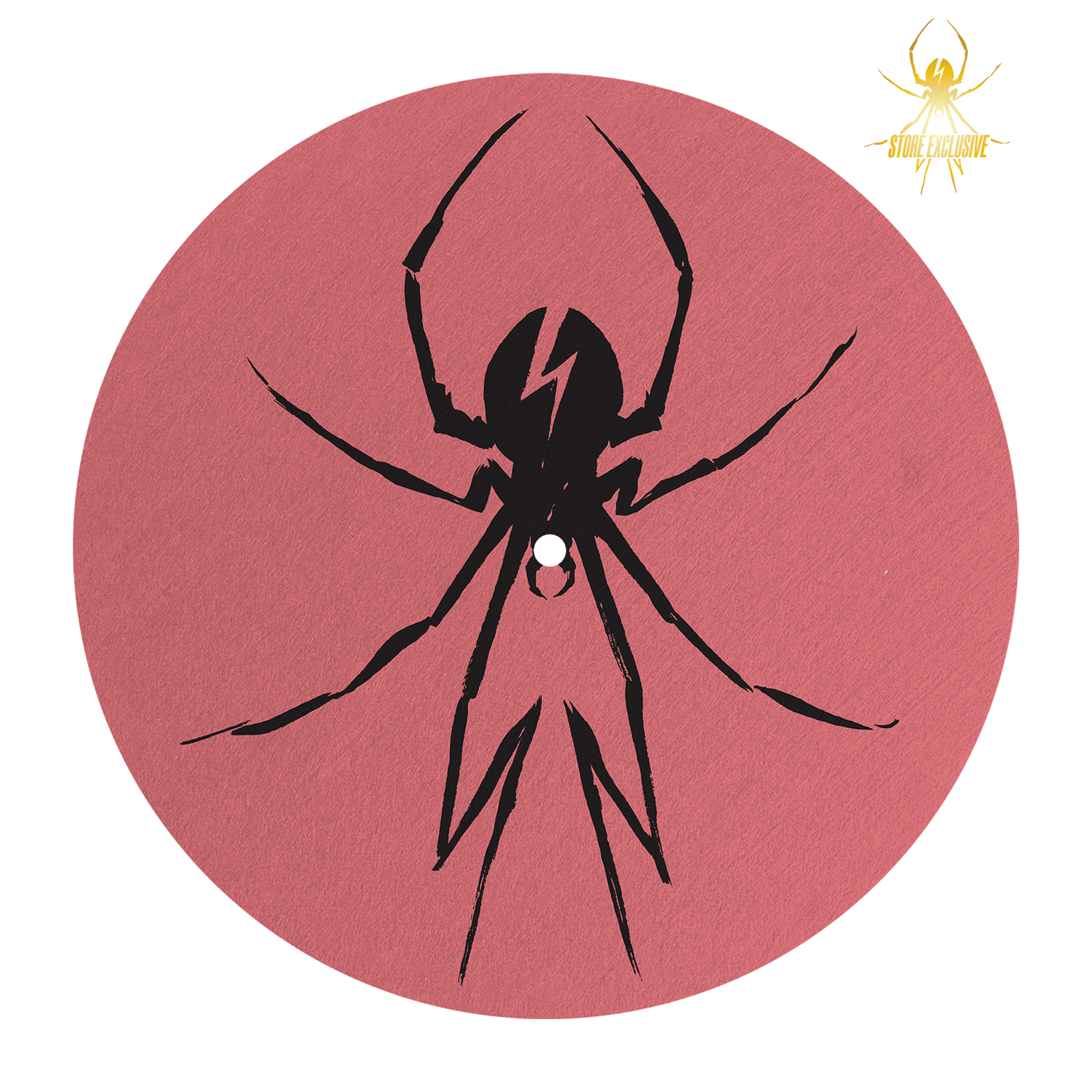 Pink Starburst Spider Slipmat