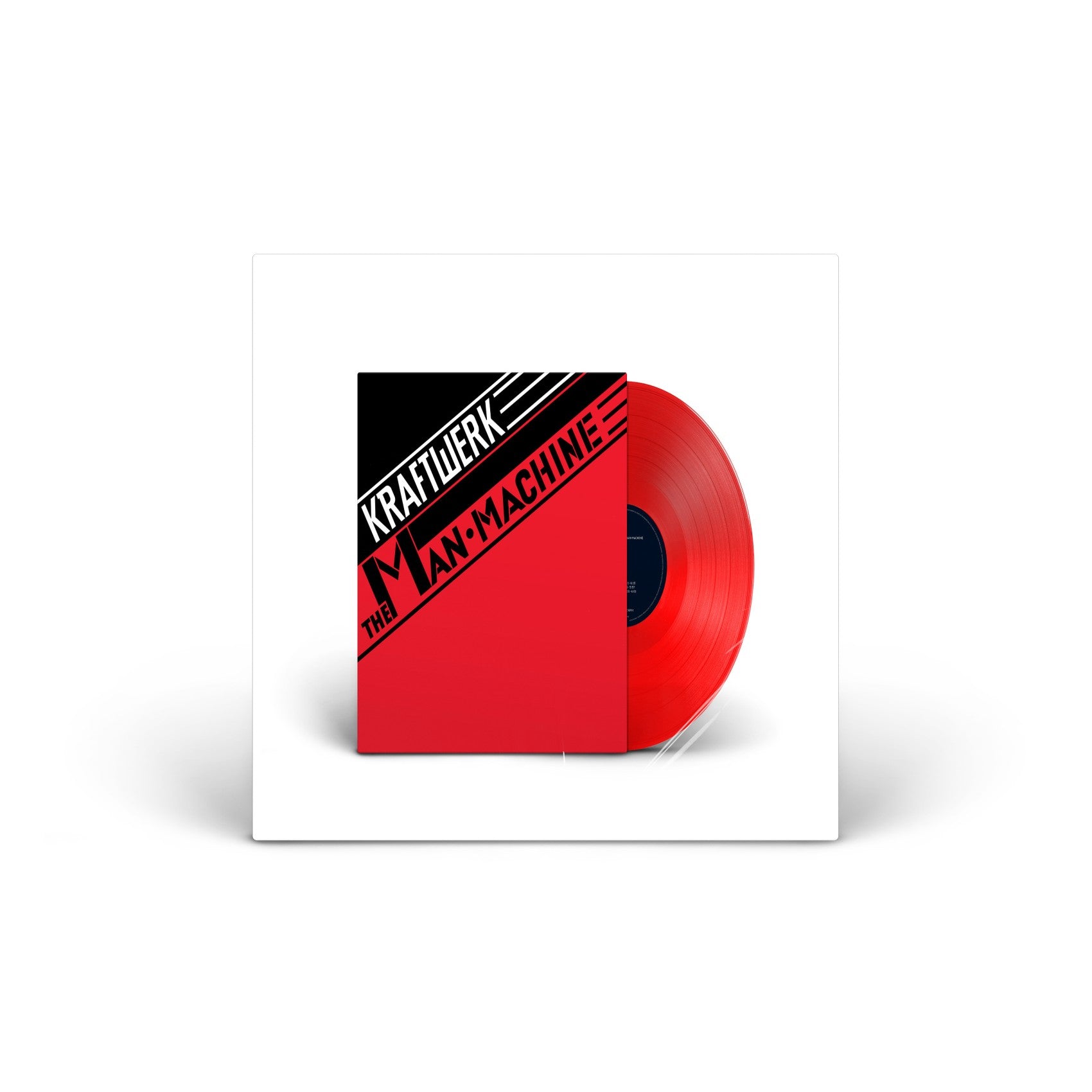 The Man-Machine (Transparent Red Vinyl) vinyl LP