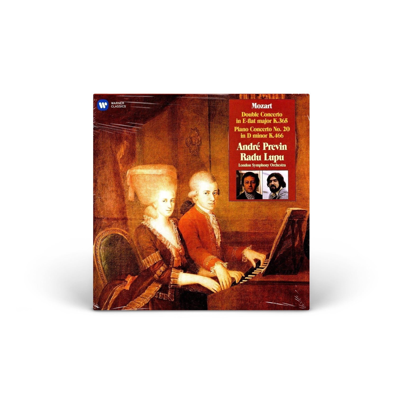 Mozart: Two-Piano Concerto K.365 & Piano Concerto K.466 vinyl 2LP