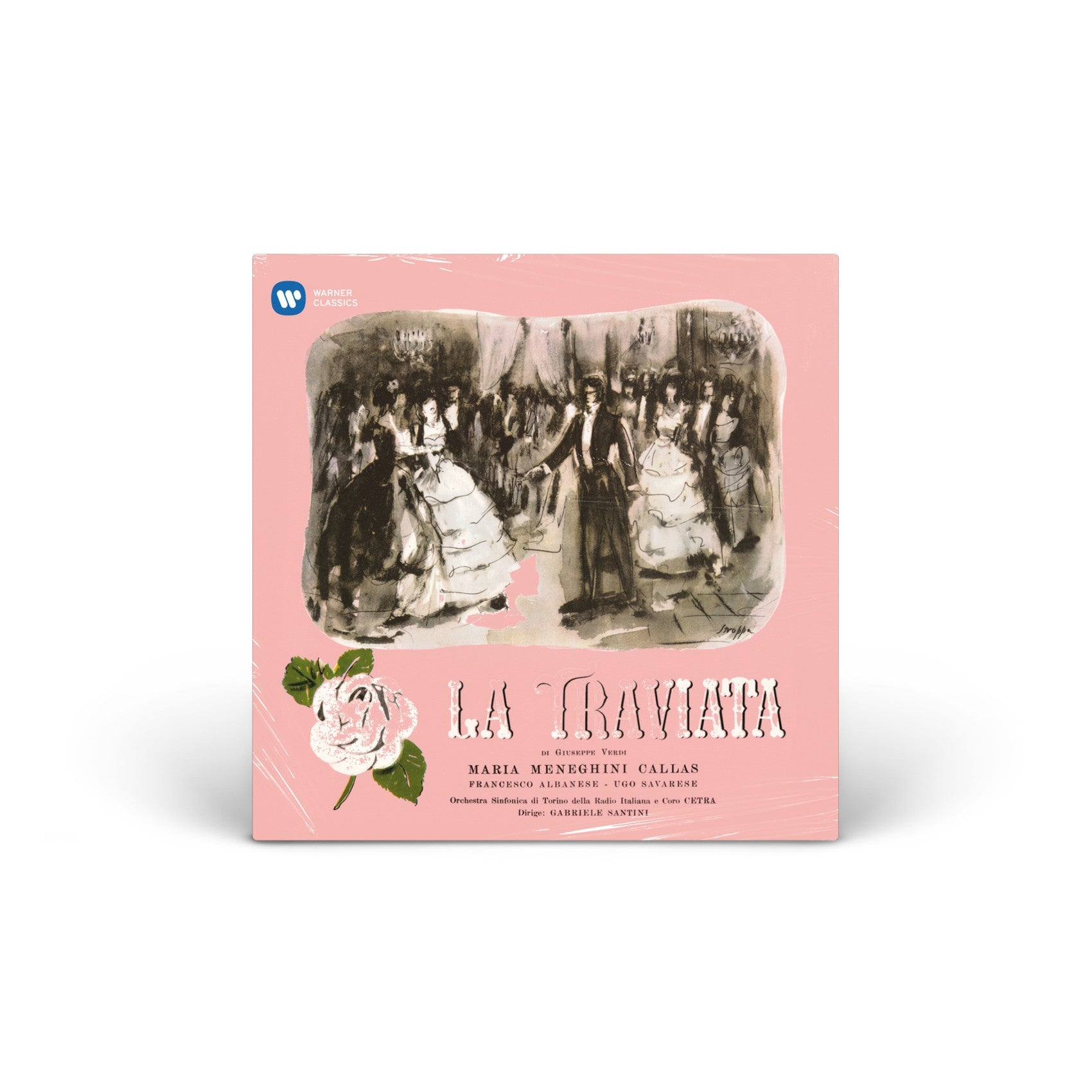 Verdi: La traviata (1953 - Santini) vinyl 3LP