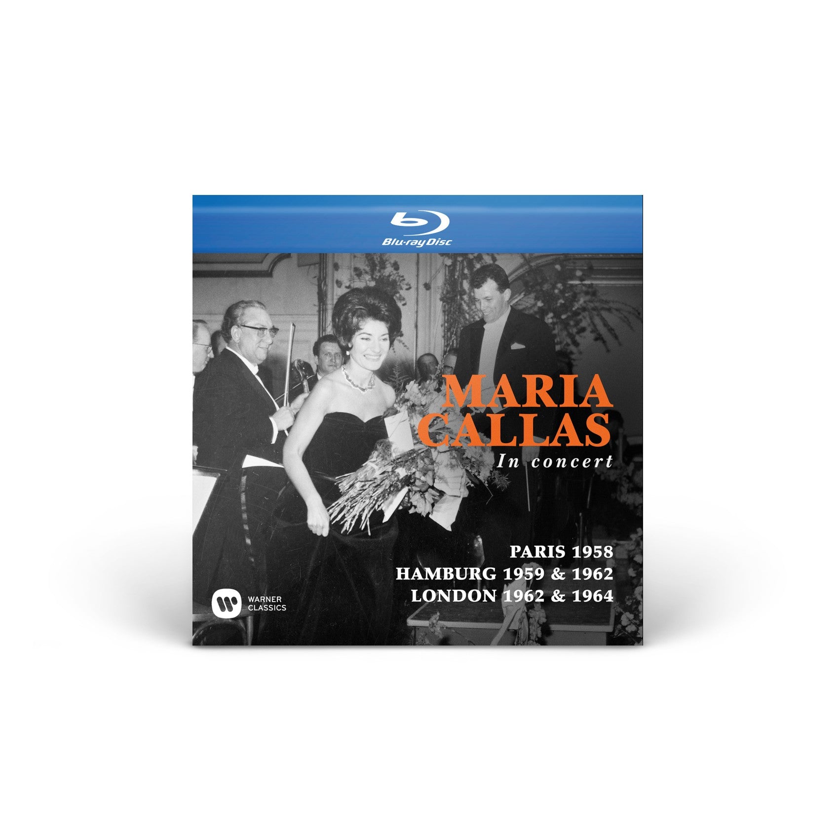 Callas at Paris 1958/Hamburg 1959 & 1962/London 1962 & 1964 Blu Ray 3Disc