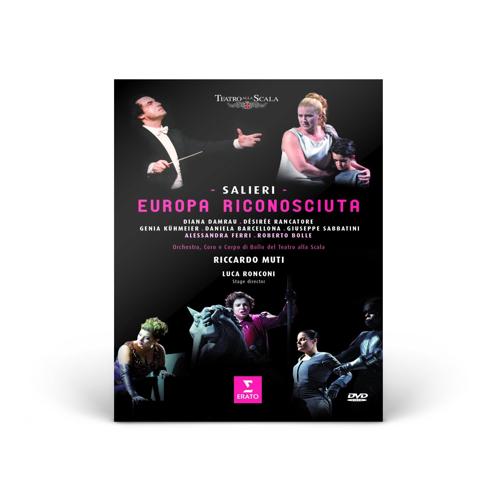 Salieri: L'Europa riconosciuta [Teatro alla Scala] DVD Disc