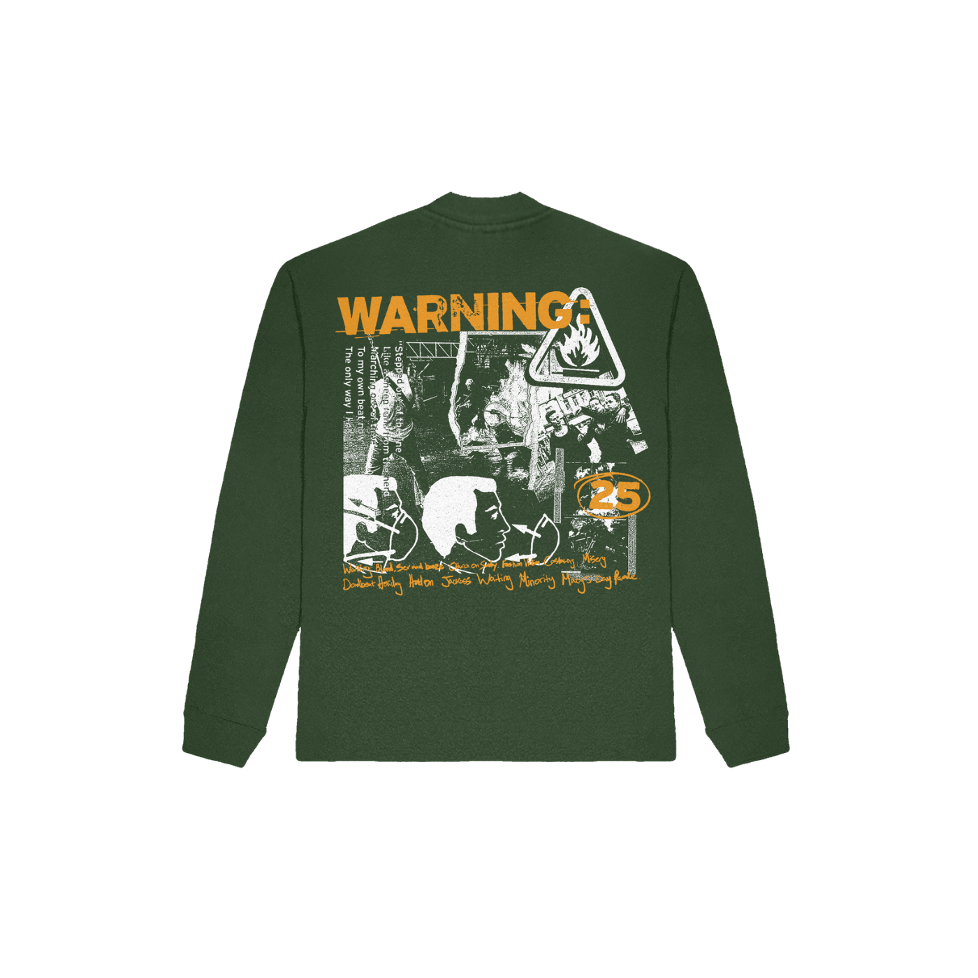 Warning 25 Longsleeve Tee
