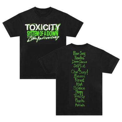 Toxicity 25 Tracklist T-Shirt