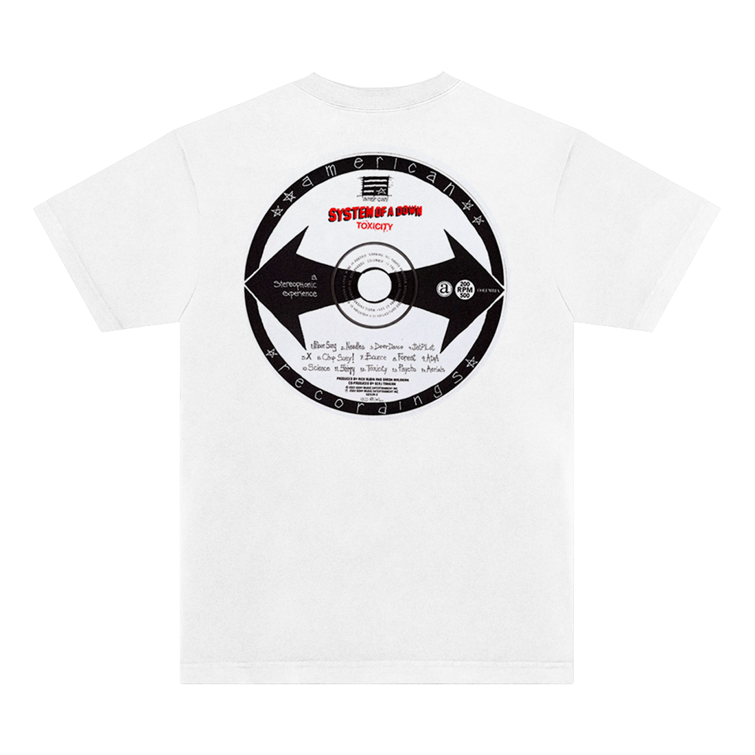 Toxicity Album T-Shirt