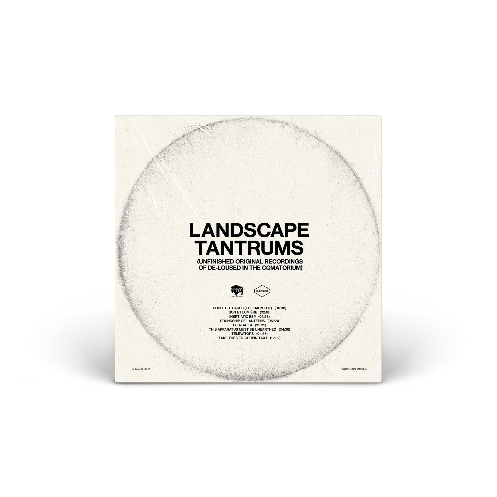 Landscape Tantrums  - Unfinished Original Recordings Of De-Loused In The Comatorium (Glow In The Dark Vinyl) vinyl LP