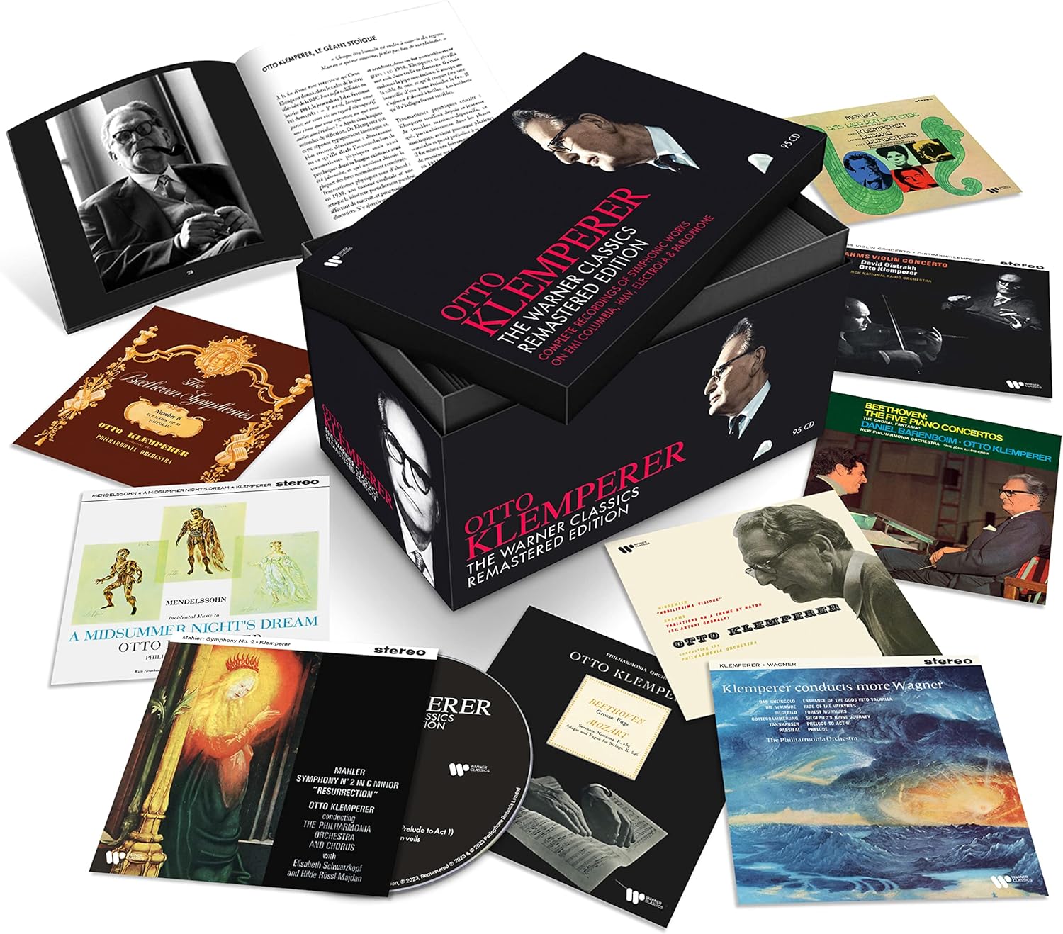 The Complete Warner Classics Remastered Edition: Symphonic works & Concertos - EMI Columbia, HMV, Electrola & Parlophone Recordings 95CD