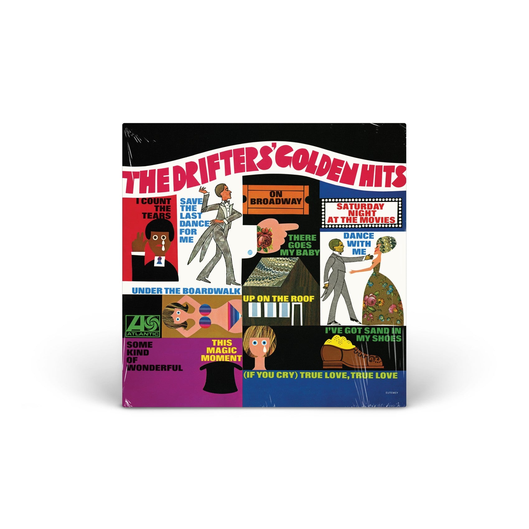 The Drifters' Golden Hits vinyl LP