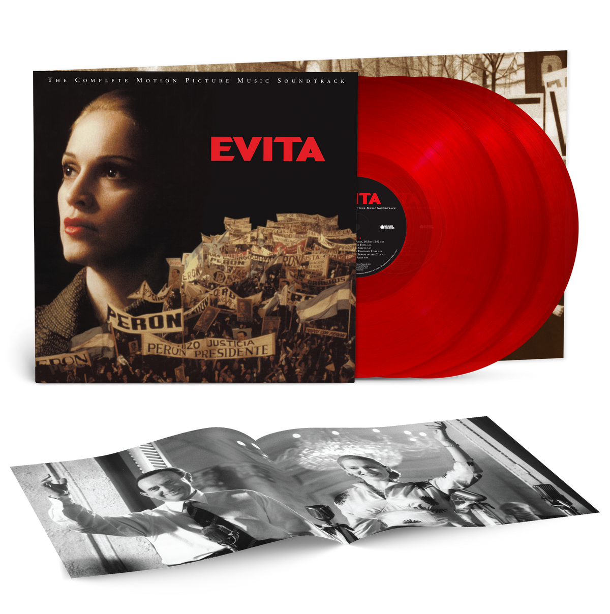 Evita: The Complete Motion Picture Soundtrack (3LP Translucent Red)