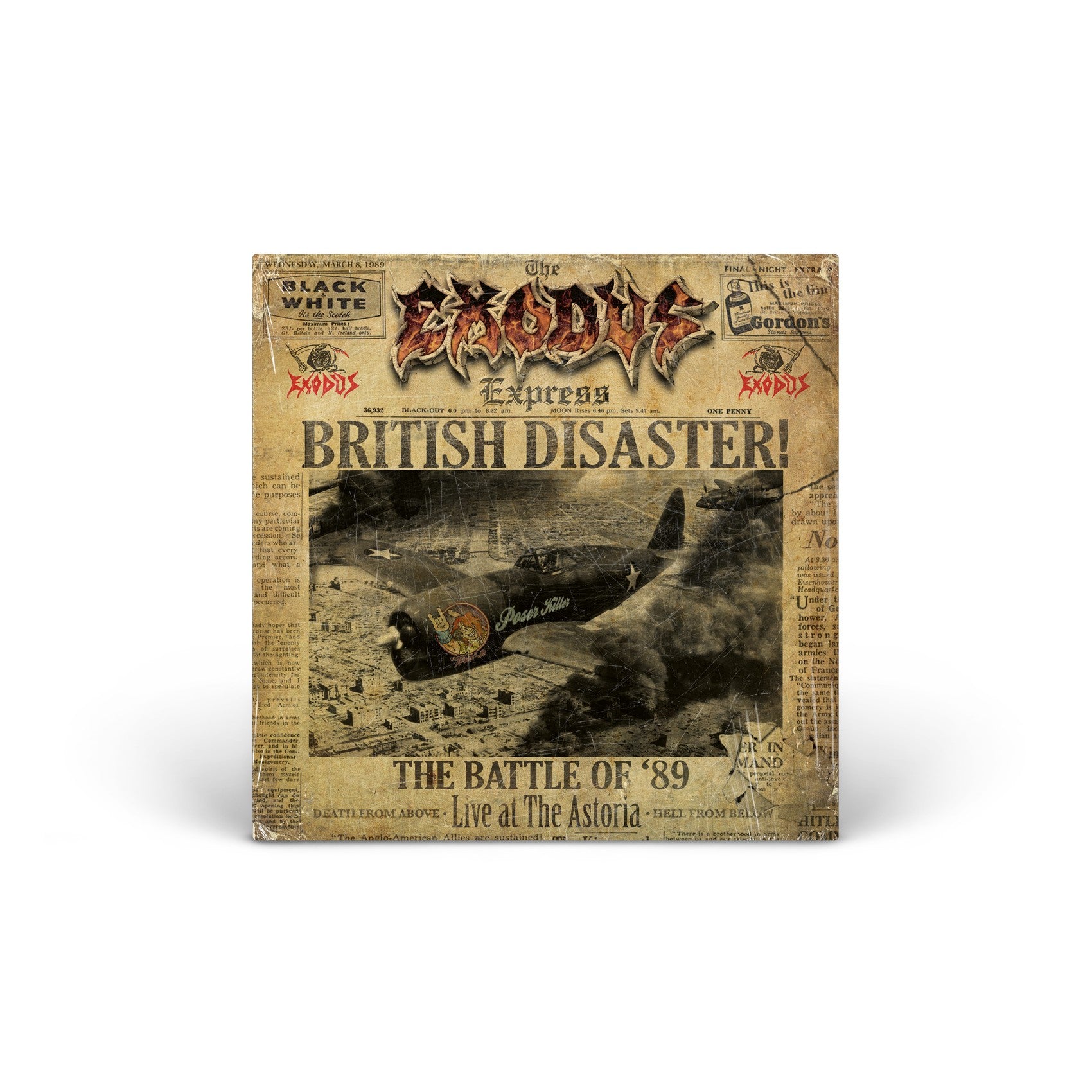 British Disaster: The Battle of '89 (Live At The Astoria) [GOLD VINYL] vinyl LP