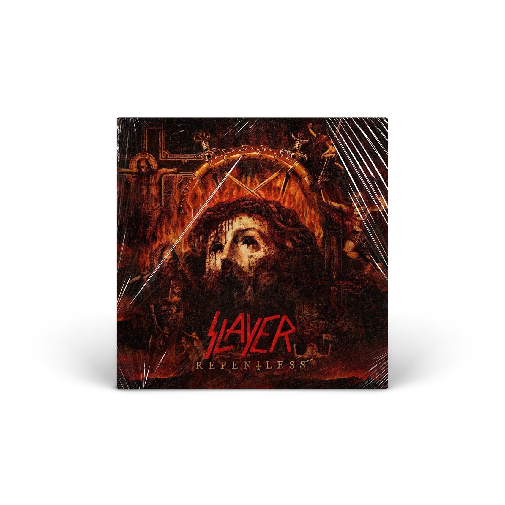 Repentless ( Clear Silver Red Splatter Vinyl)