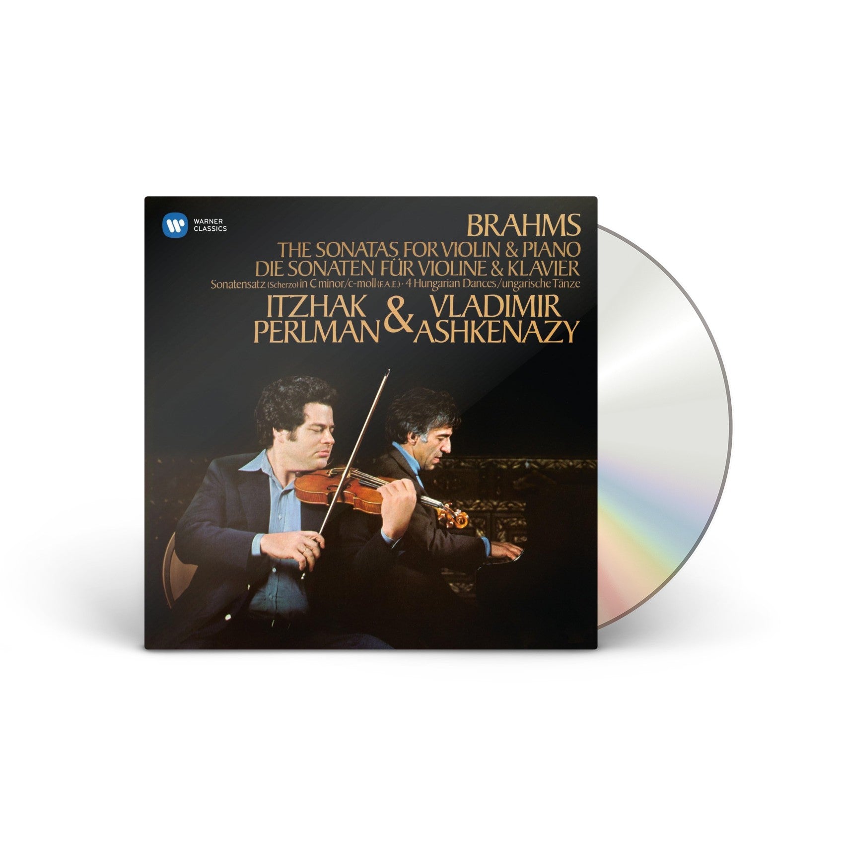 Brahms: Violin Sonatas Nos. 1-3 & 4 Hungarian Dances 2CD