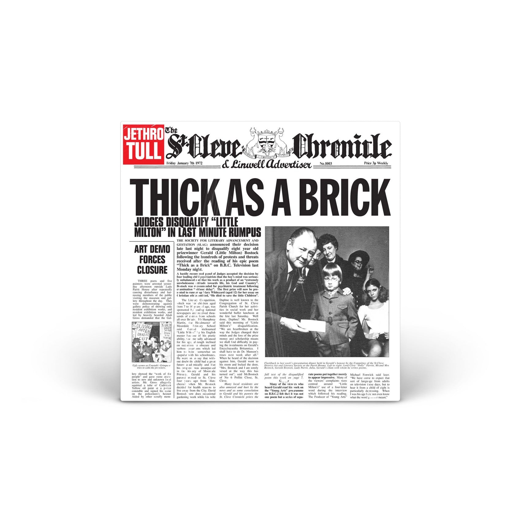 Thick as a Brick (2014 Remaster) vinyl LP