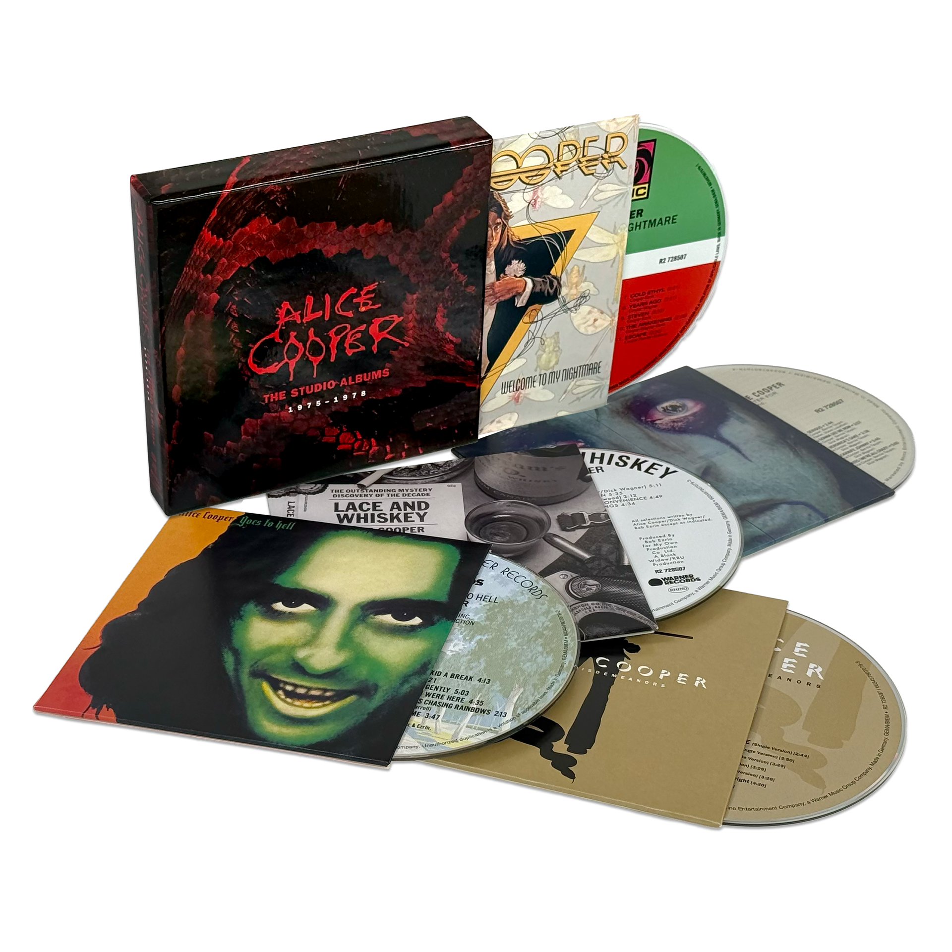 Studio Albums 1975 - 1978 (5CD) – Warner Music Canada