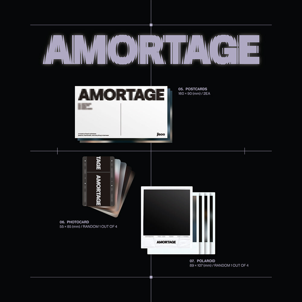 AMORTAGE (BLACK ver.) [CD] – Warner Music Canada