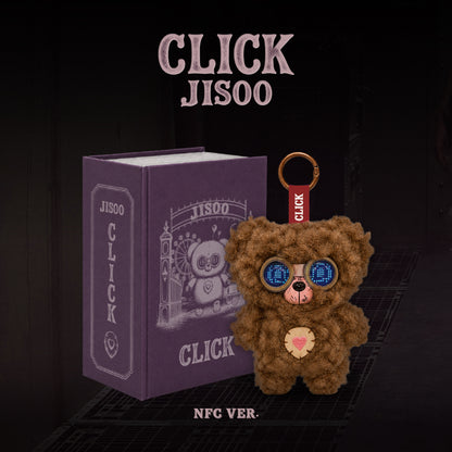 JISOO Single Album [CLICK] CLICK BABY BEAR NFC VER.