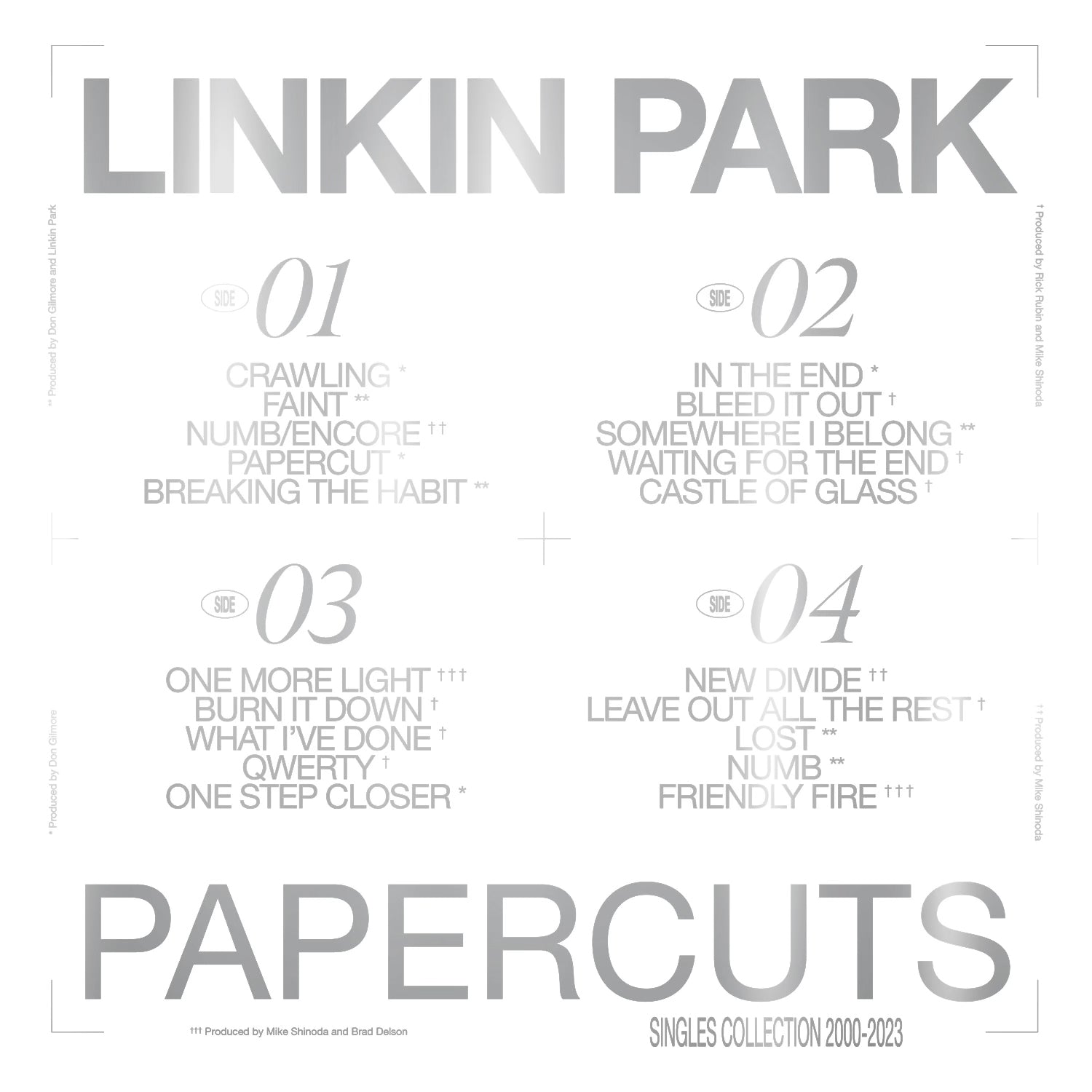 Papercuts Limited Edition Sky Blue & Tangerine Splatter Vinyl [2LP
