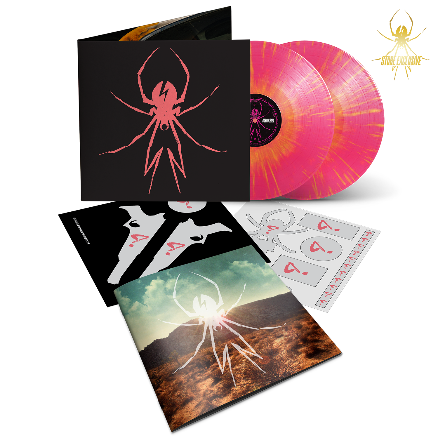 Danger Days (Deluxe Edition) Exclusive Pink Starburst Vinyl 2LP