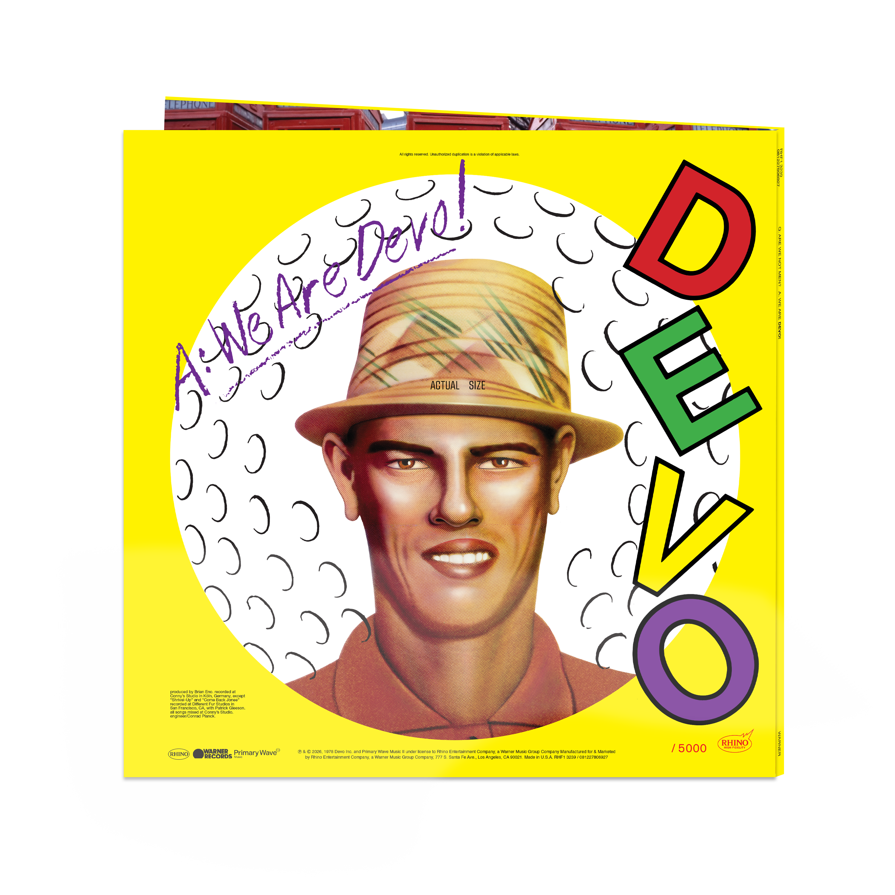 Q: Are We Not Men? A. We Are Devo! (Rhino High Fidelity)