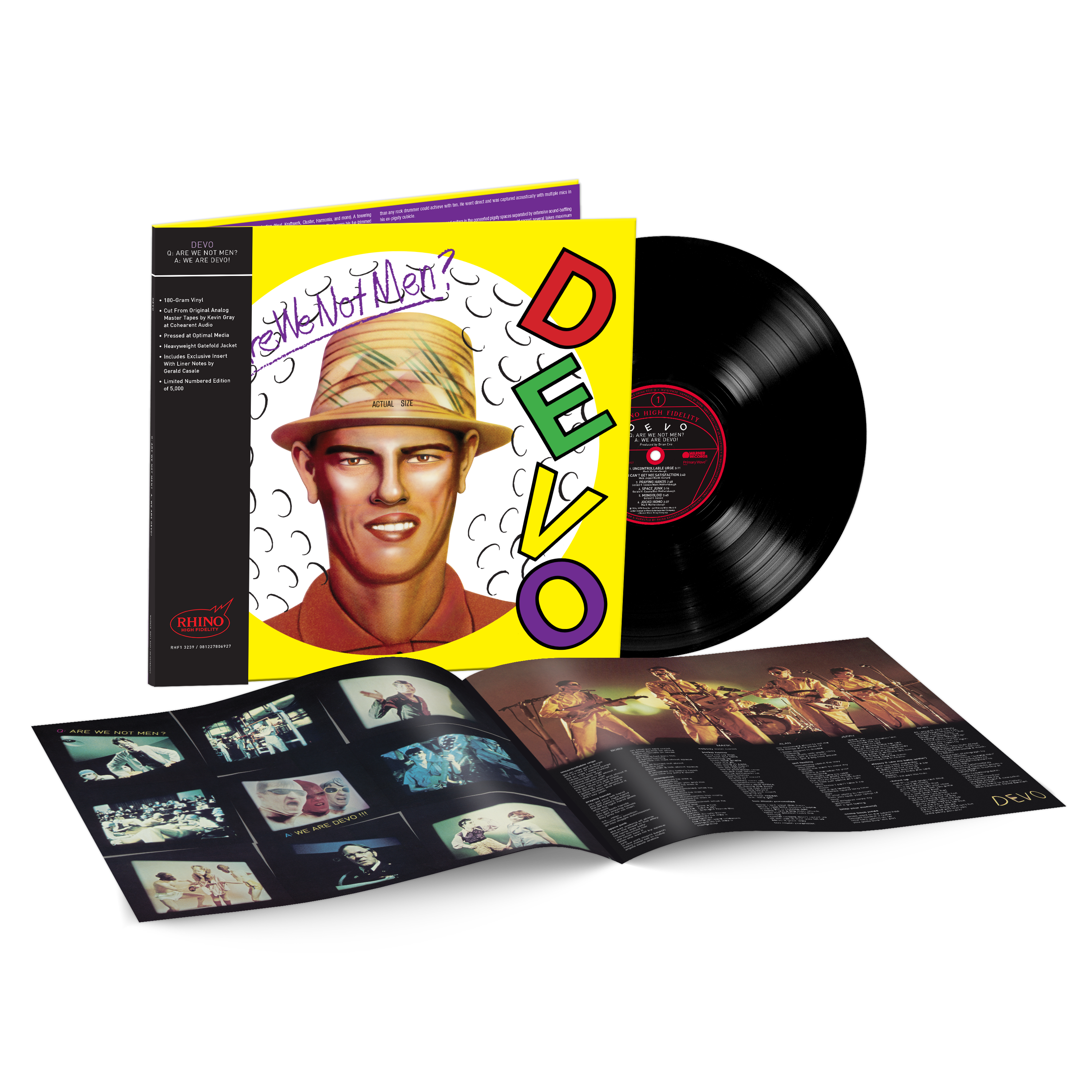Q: Are We Not Men? A. We Are Devo! (Rhino High Fidelity)