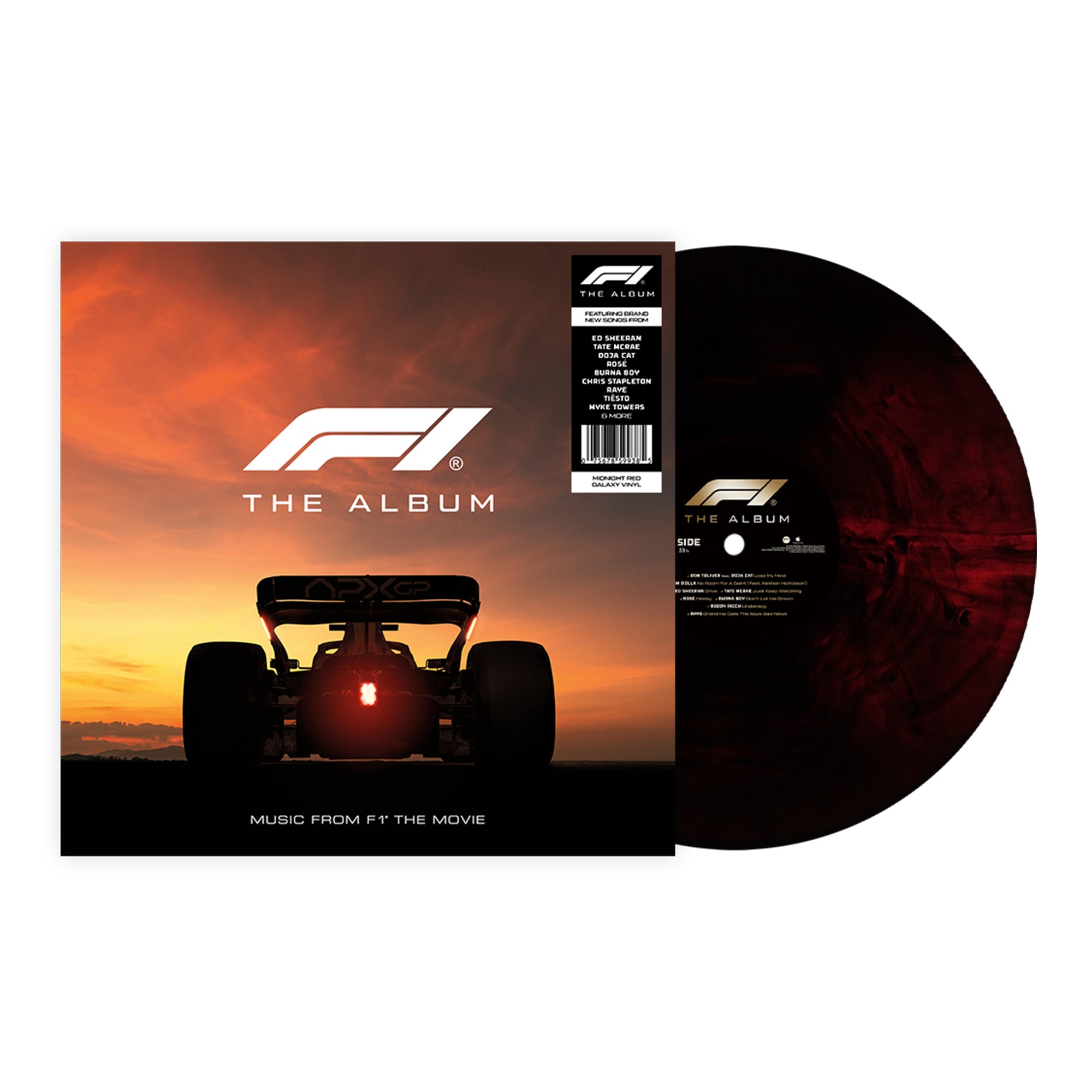 F1 The Album (D2C Exclusive - Midnight Red Galaxy Vinyl)