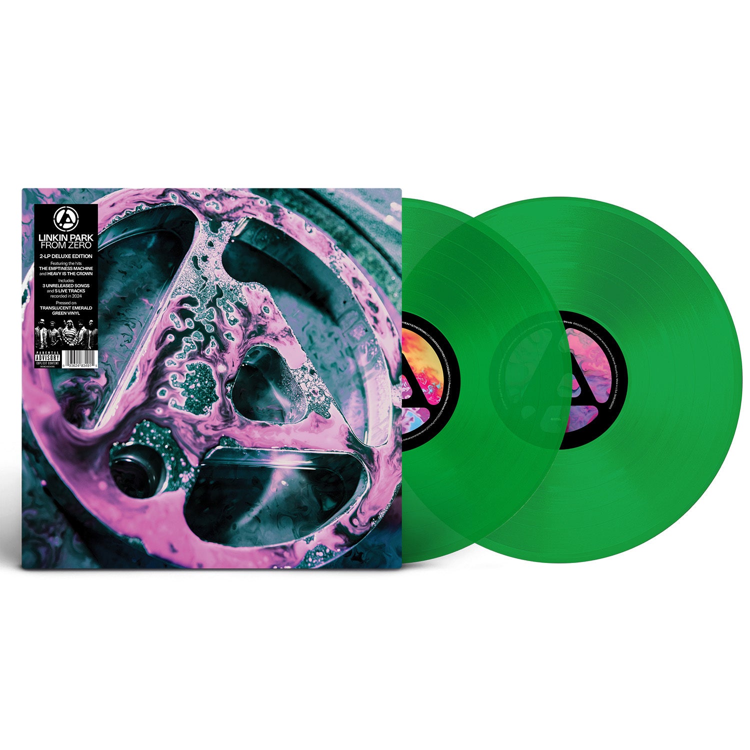 FROM ZERO (DELUXE EDITION) TRANSLUCENT EMERALD GREEN VINYL 2LP