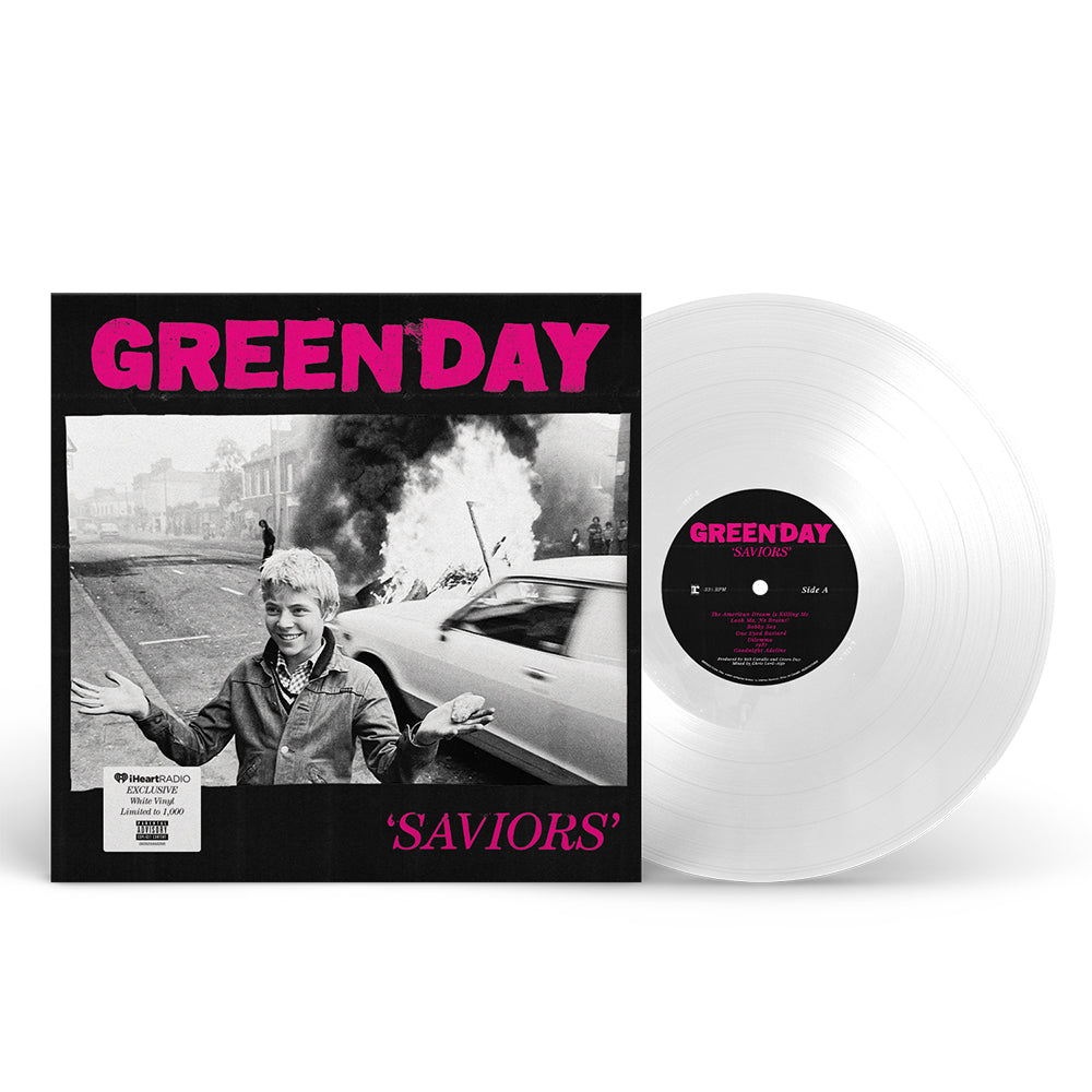 SAVIORS Lt Ed iHeart Exclusive White Vinyl LP