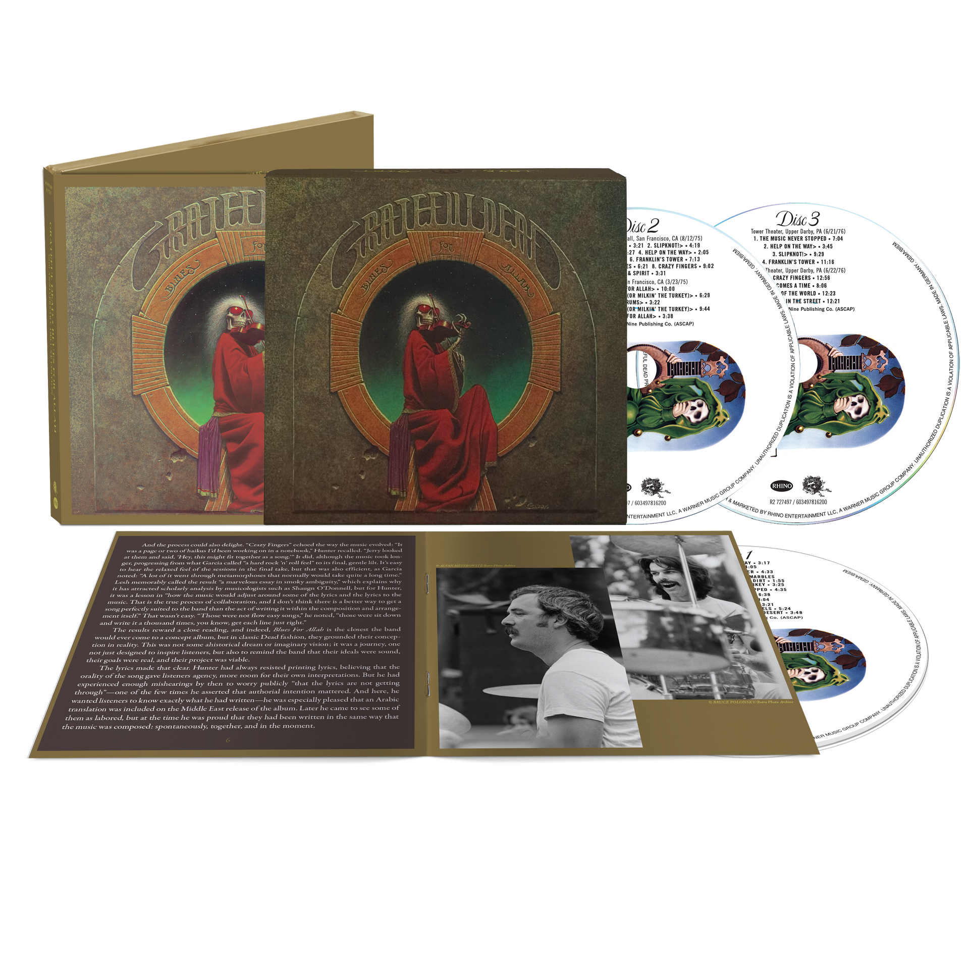 Blues For Allah (50th Anniversary Deluxe Edition) [3CD] – Warner