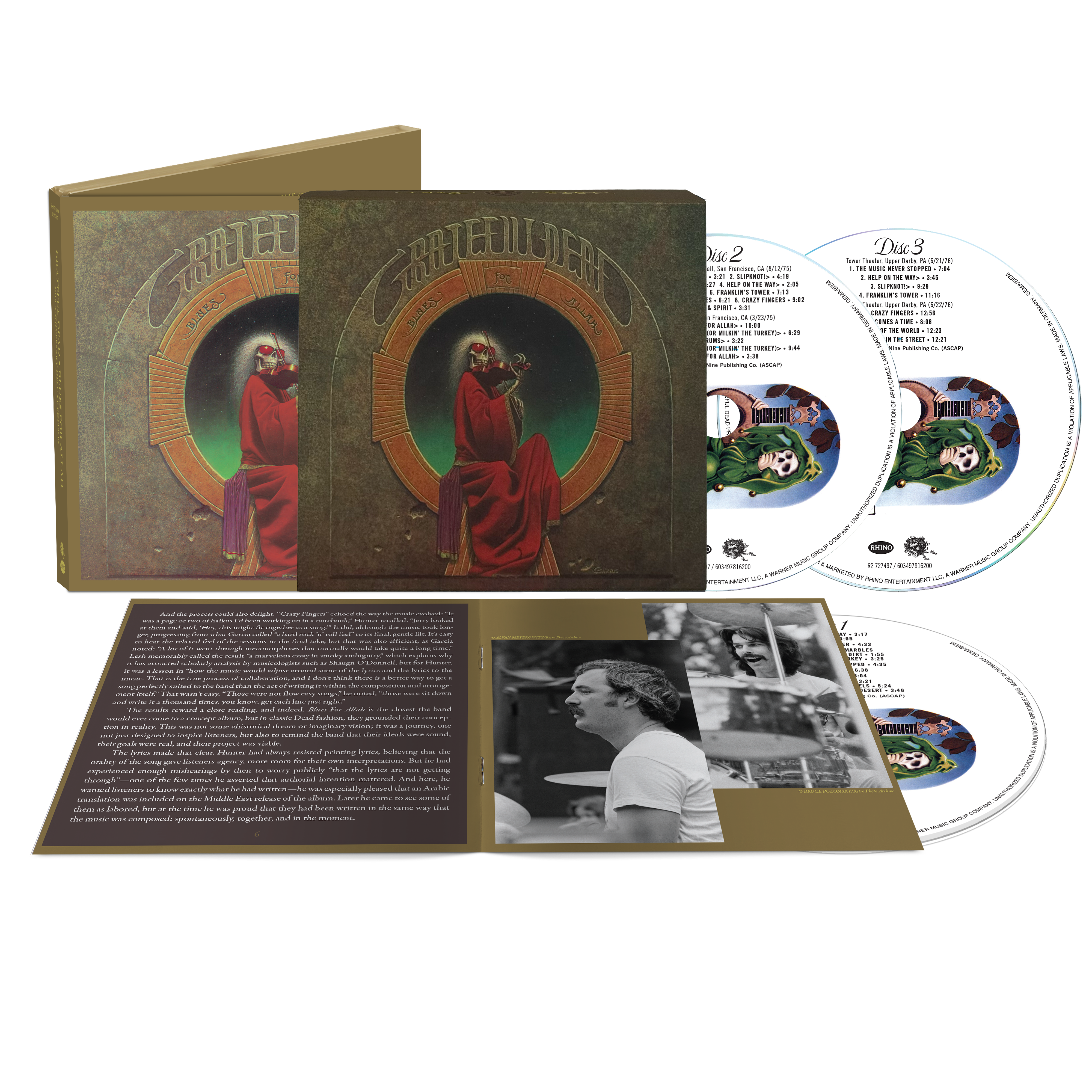 Blues For Allah (50th Anniversary Deluxe Edition) [3CD]