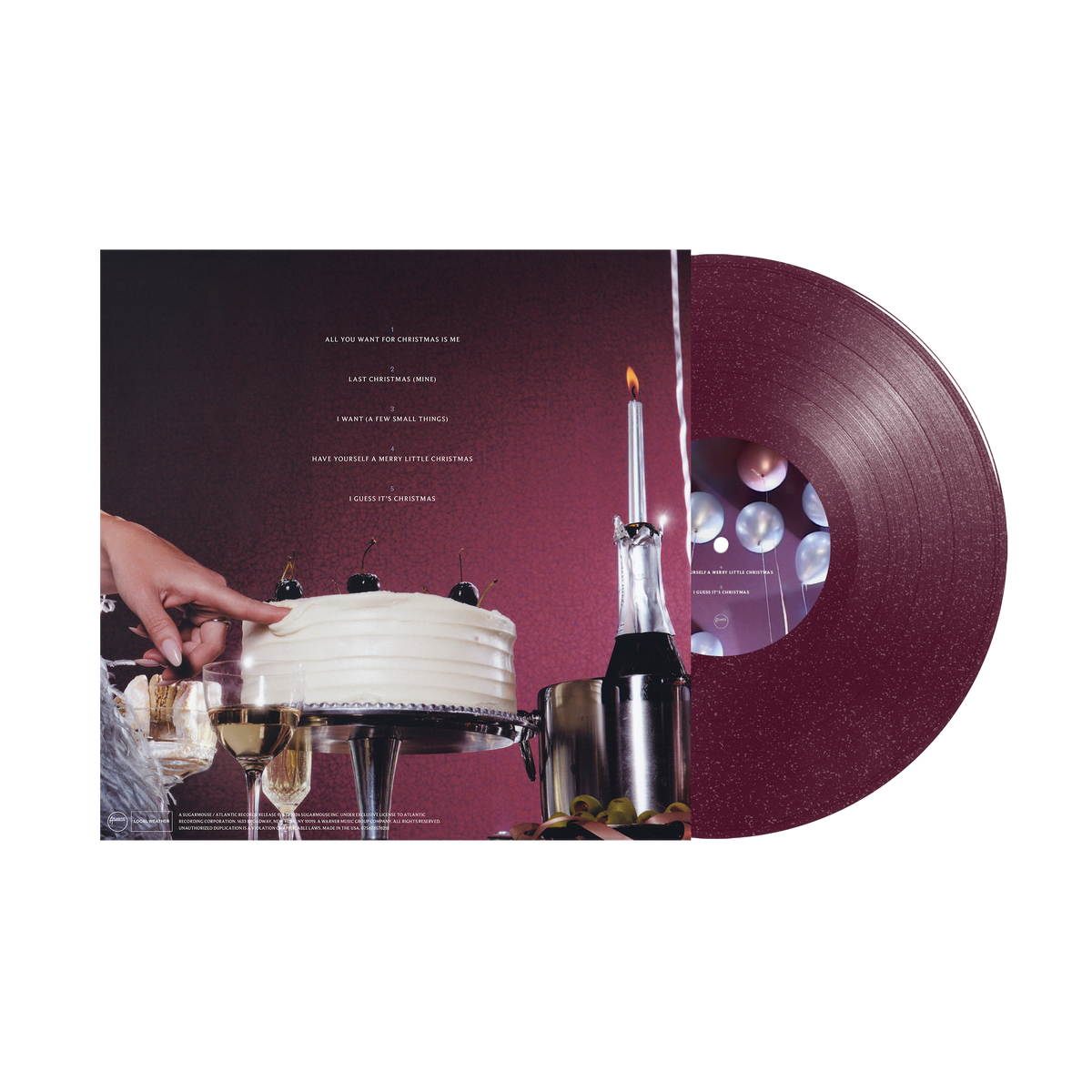 Holiday Things - Sugarplum Glitter Vinyl