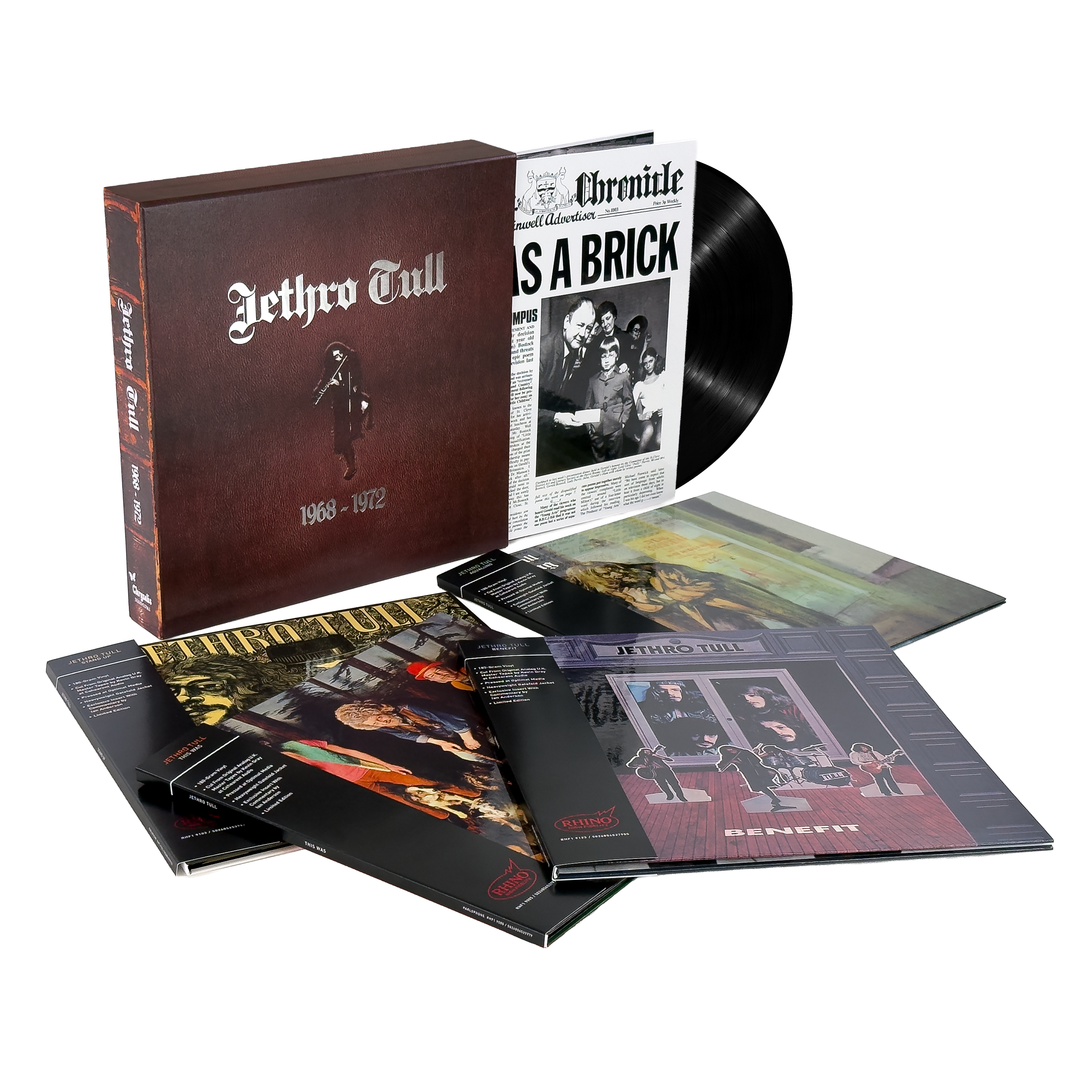 JETHRO TULL 1968-1972 (Rhino High Fidelity) (5LP Boxed Set)